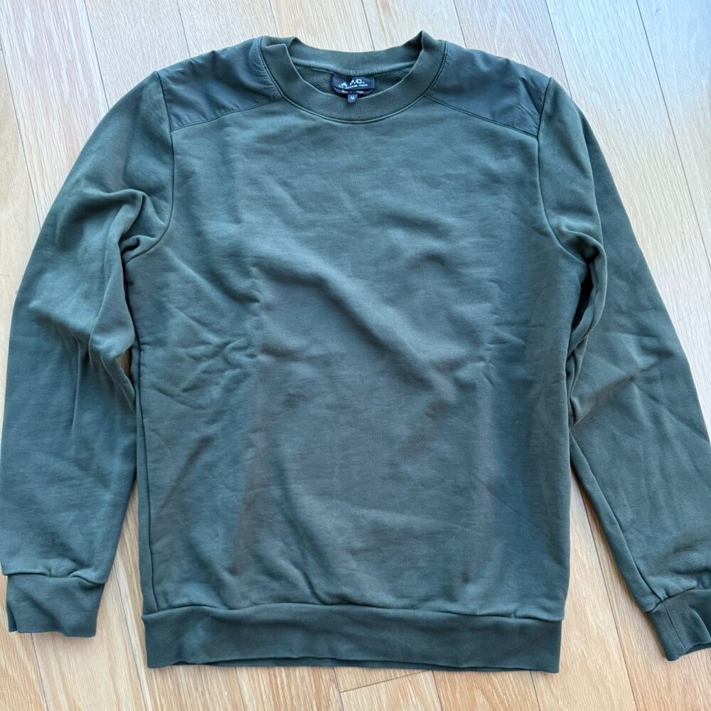 APC Shoulders Sweater - Military Green